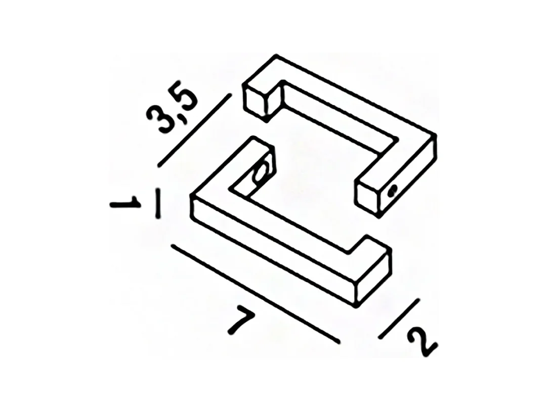 Kit de apliques para SWAY MOOD Corten - Soportes metálicos