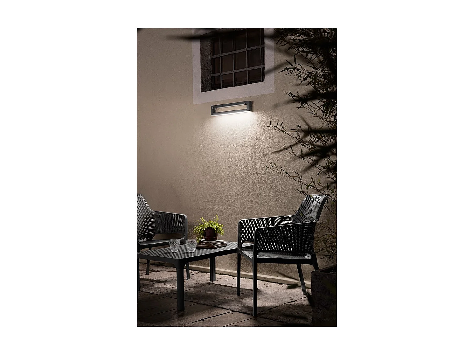 Wandlampenset voor SWAY MOOD Corten - Metalen steunen