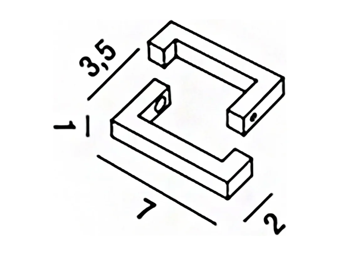 Wandlampenset voor SWAY MOOD Corten - Metalen steunen