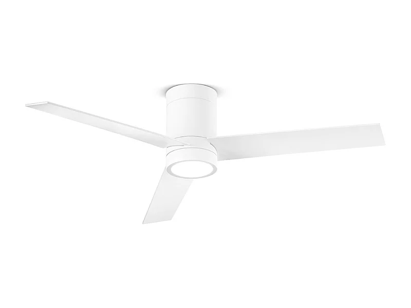 Ventilador de techo con luz Perenz 7185 B CT Blanco – Ø 132 cm, 3 aspas, 6 velocidades, motor DC de 40 W, silencioso