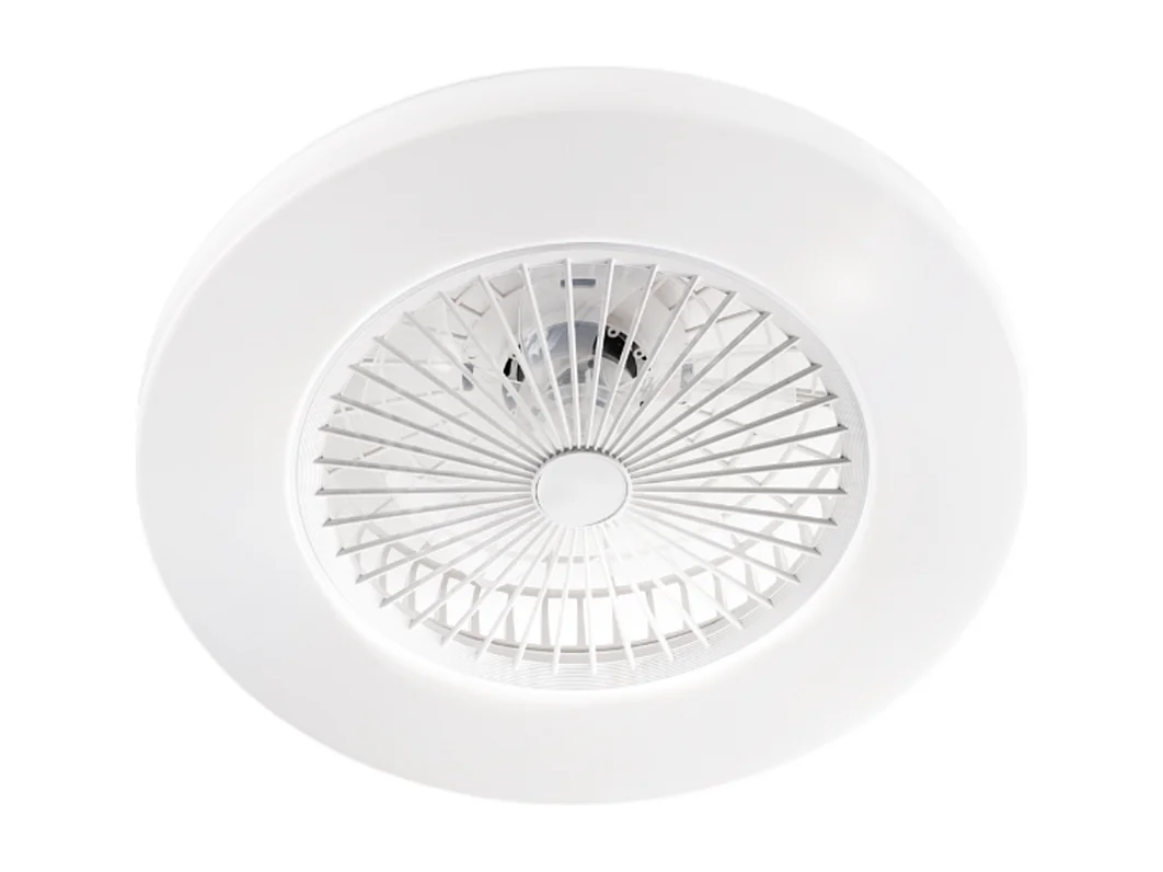 Ventilador de techo con luz Perenz 7174 B CT Blanco - Ø 58 cm, 5 aspas, 3 velocidades, motor DC de 35 W, silencioso