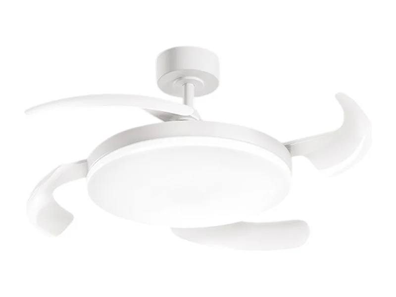 Plafondventilator met licht Perenz 7190 B CT Wit – Ø 106 cm, 4 bladen, 6 snelheden, DC-motor 35W, stil