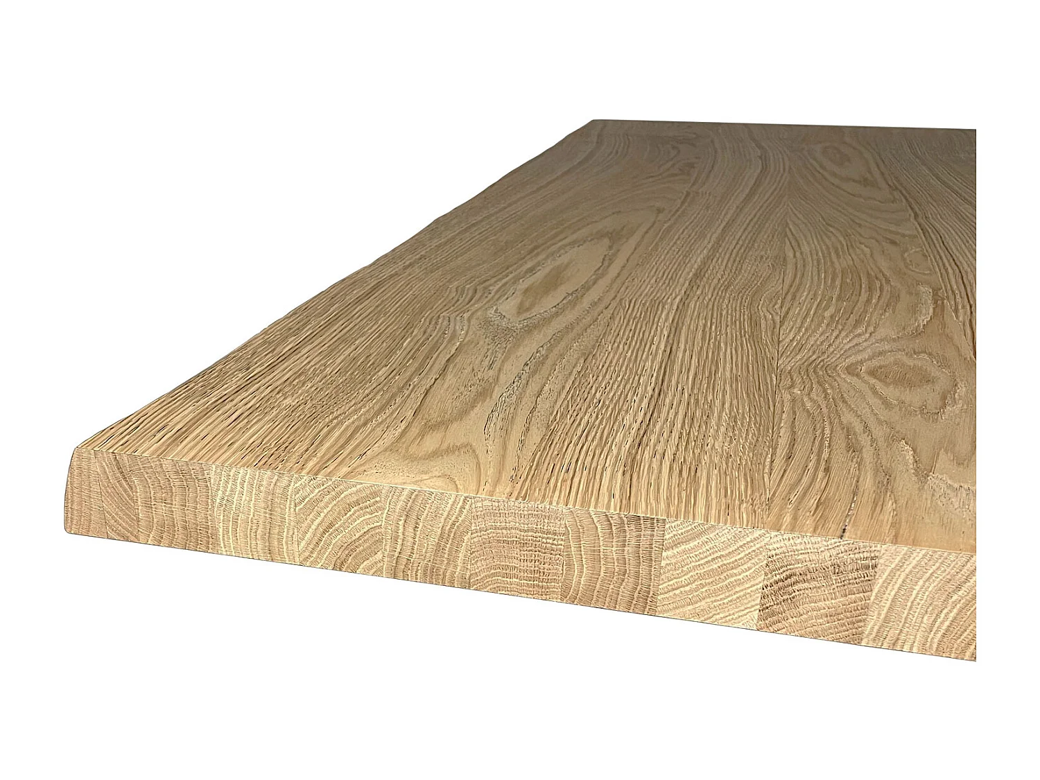Extendable table 90x180/280 cm Versalux debarked oak legs 4/A