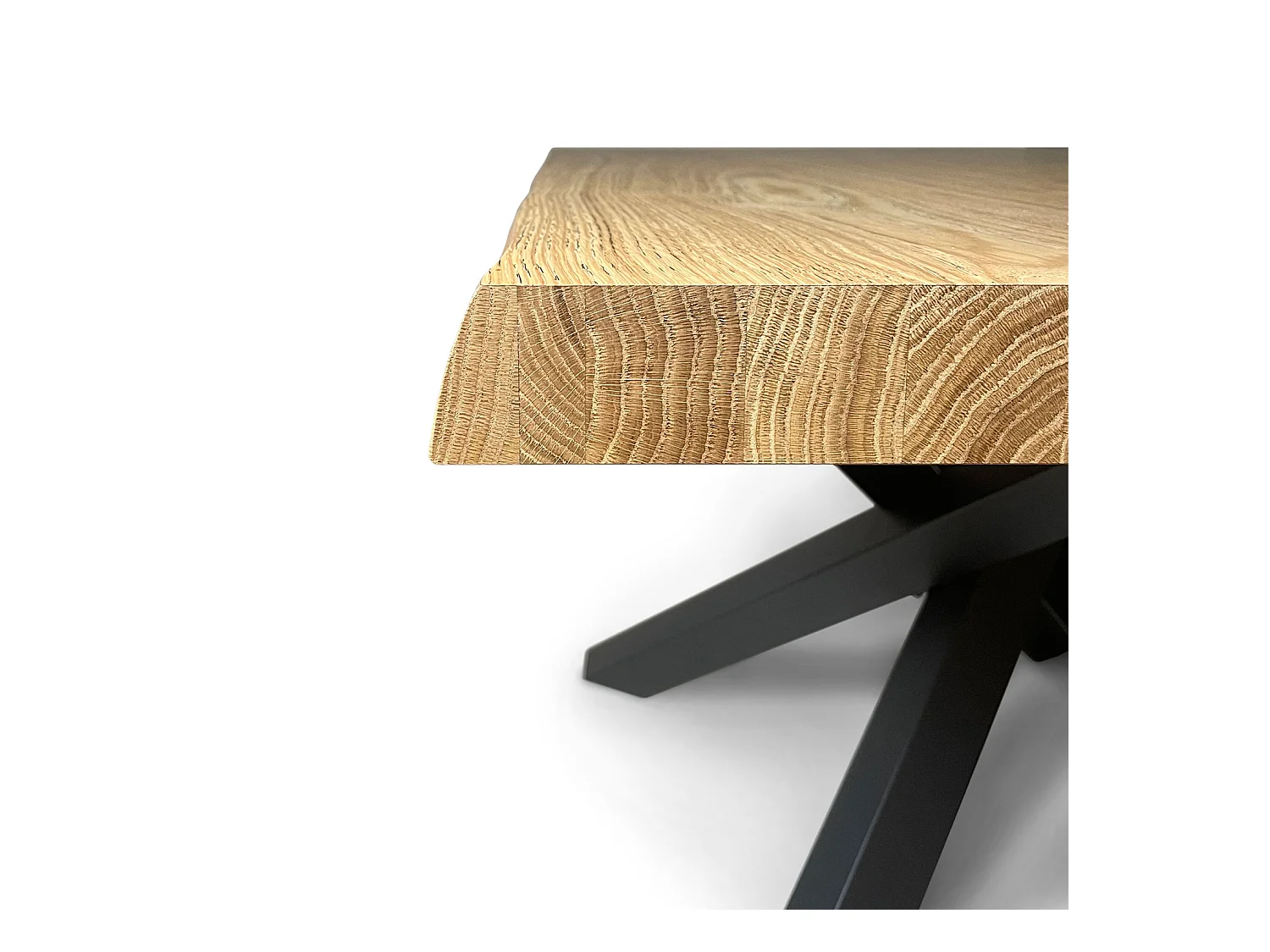 Mesa extensible 90x160/210 cm Versalux patas roble descortezado 4/B