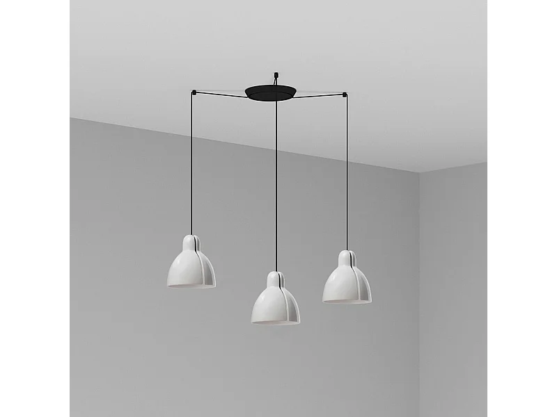 Suspension VENICE 3L Blanche