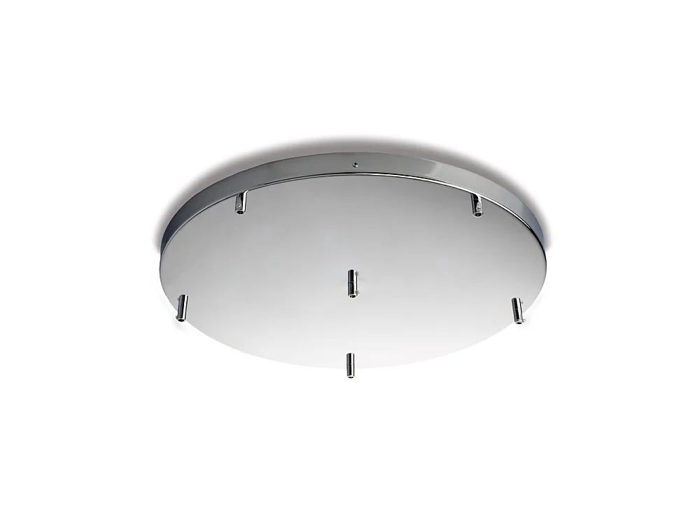 Lulù Deckenleuchte aus Metall und schwarz-weiß lackiertem Aluminium mit integrierter CCT-LED + Fernbedienung H.6 Ø50 BL318-PBC