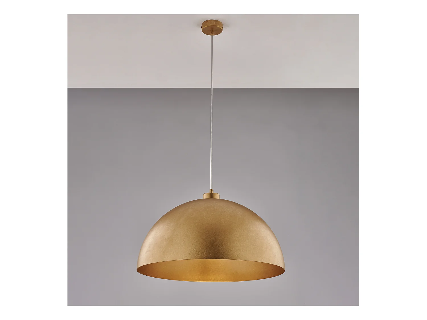 Stecy – Deckenleuchte aus weißem Metall und Acryl mit integrierter LED in zwei Farbtemperaturen H.5 – Ø50 – BL295-PBC
