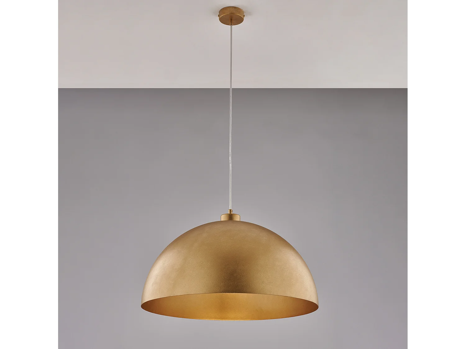 Stecy Deckenleuchte aus weißem Metall und Acryl mit integrierter LED in zwei Farbtemperaturen H.5 Ø50 BL295-PBC