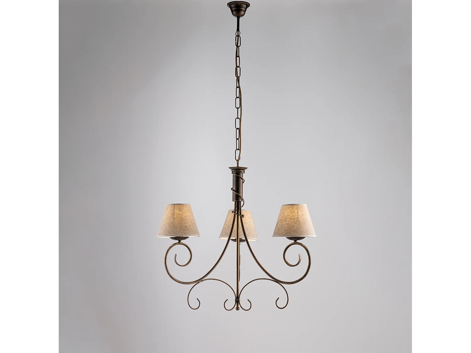 Sarah Plafonnier blanc en métal et acrylique avec LED intégrée en deux températures de couleur H.5 d.50 BL282-PBC