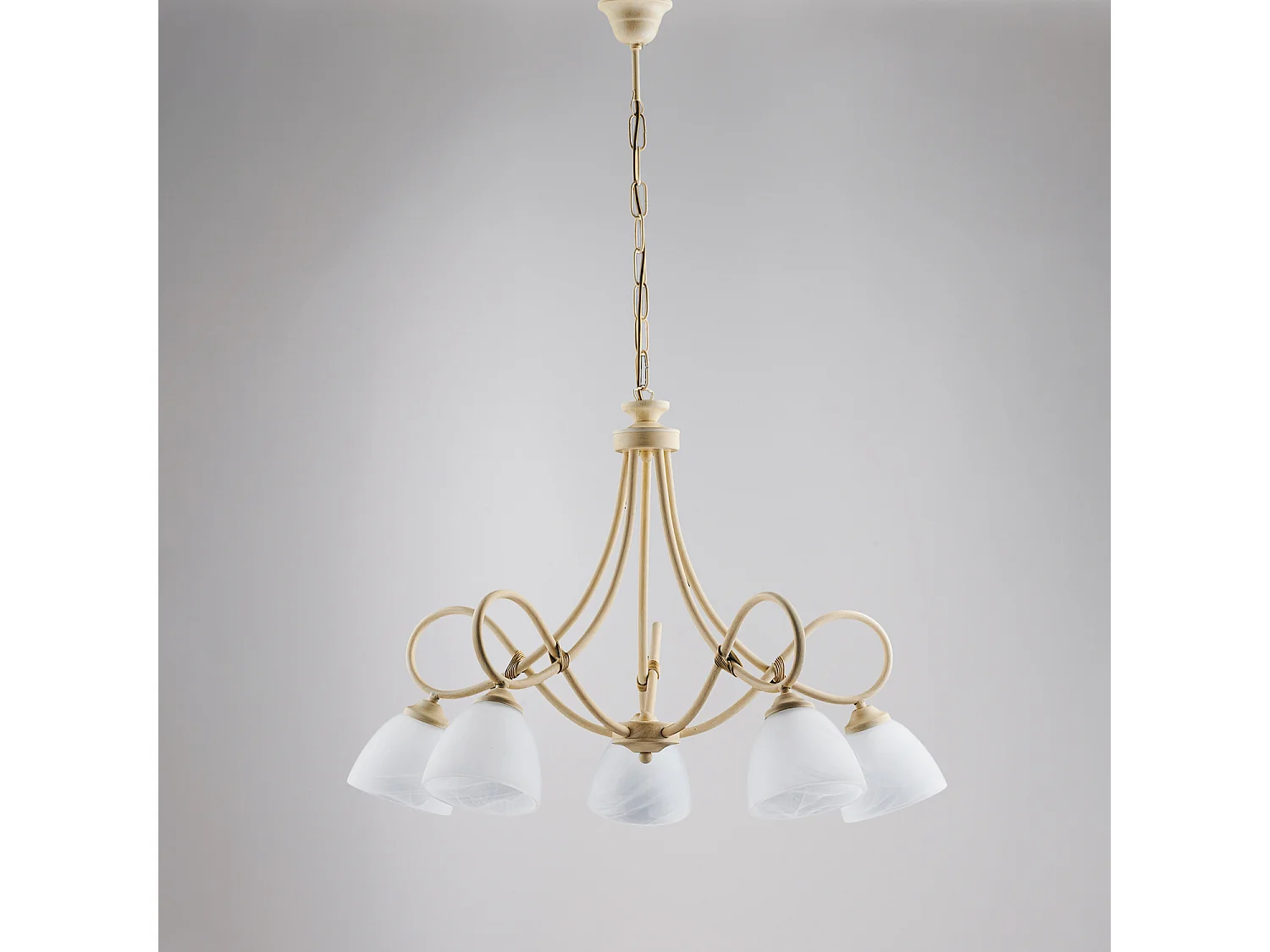 Anna Plafonnier triangulaire en métal et aluminium laqué blanc avec LED intégrée H.7 d.50 BL249-P50T