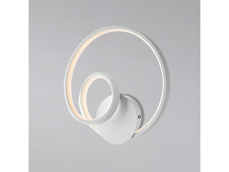 Amy Plafonnier noir et blanc en métal et aluminium avec LED CCT intégrées + télécommande L.45 X 37 BL307-PBC-PC