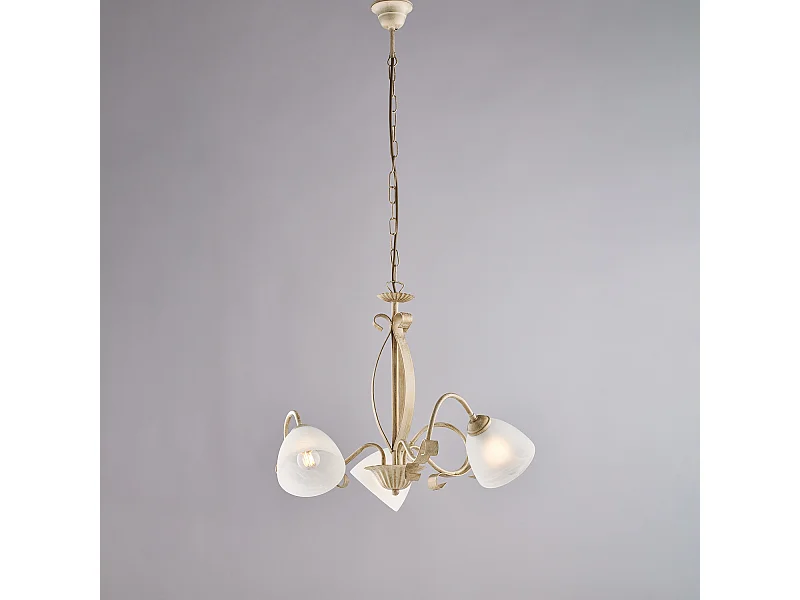 Plafon Atena em metal e alumínio lacado branco com LED CCT integrado + comando à distância. 100 X 34 BL287-PBC