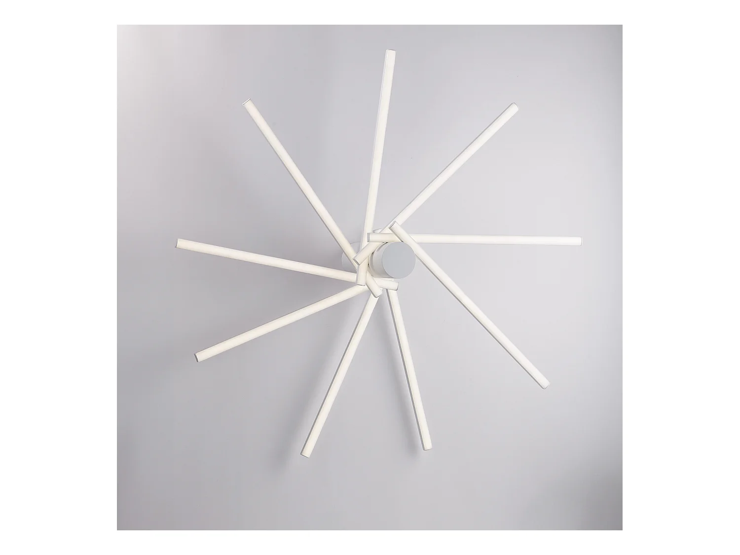 Mikado – Deckenleuchte mit verstellbaren Leuchten aus Metall und weiß lackiertem Aluminium mit integrierter LED 5 – MAX 85 – BL276-PL9-BC