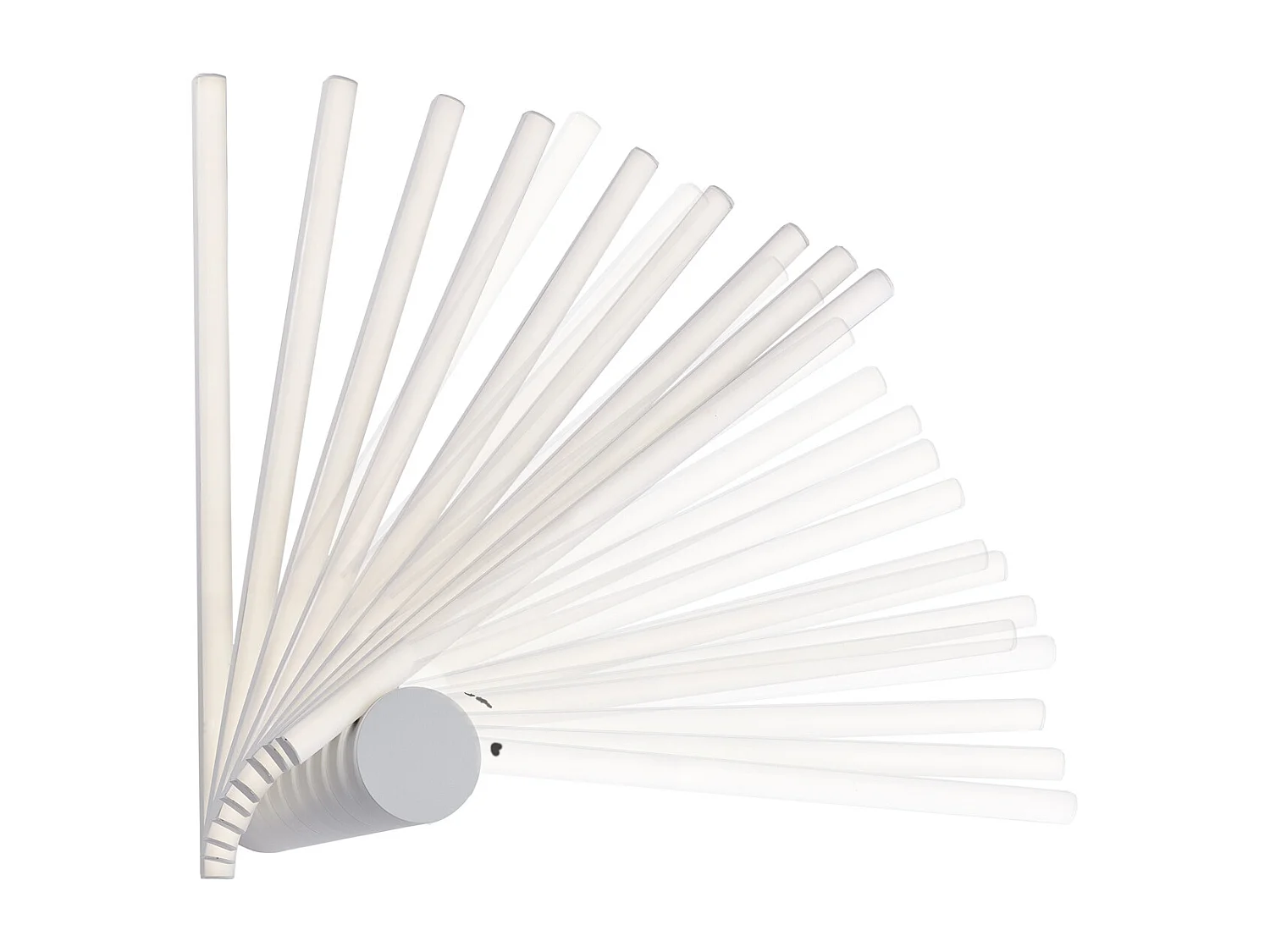 Mikado Plafonnier à lumières orientables en métal et aluminium laqué blanc avec 5 LED intégrées MAX 85 BL276-PL9-BC