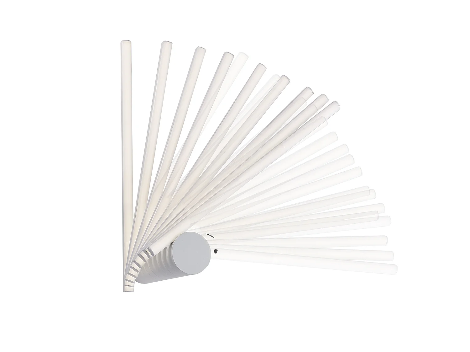 Lampa sufitowa Mikado z regulowanymi światłami z metalu i lakierowanego na biało aluminium ze zintegrowaną diodą LED 5 MAX 85 BL276-PL9-BC