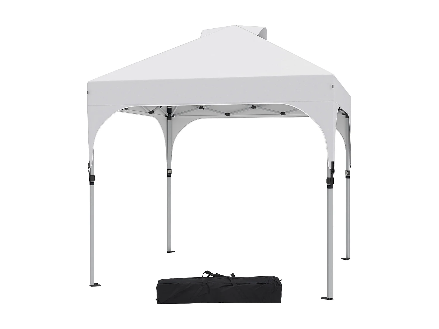 YITAHOME 2.5x2.5M Instant Pop Up - Tente de camping Pliante et imperméable - Blanc