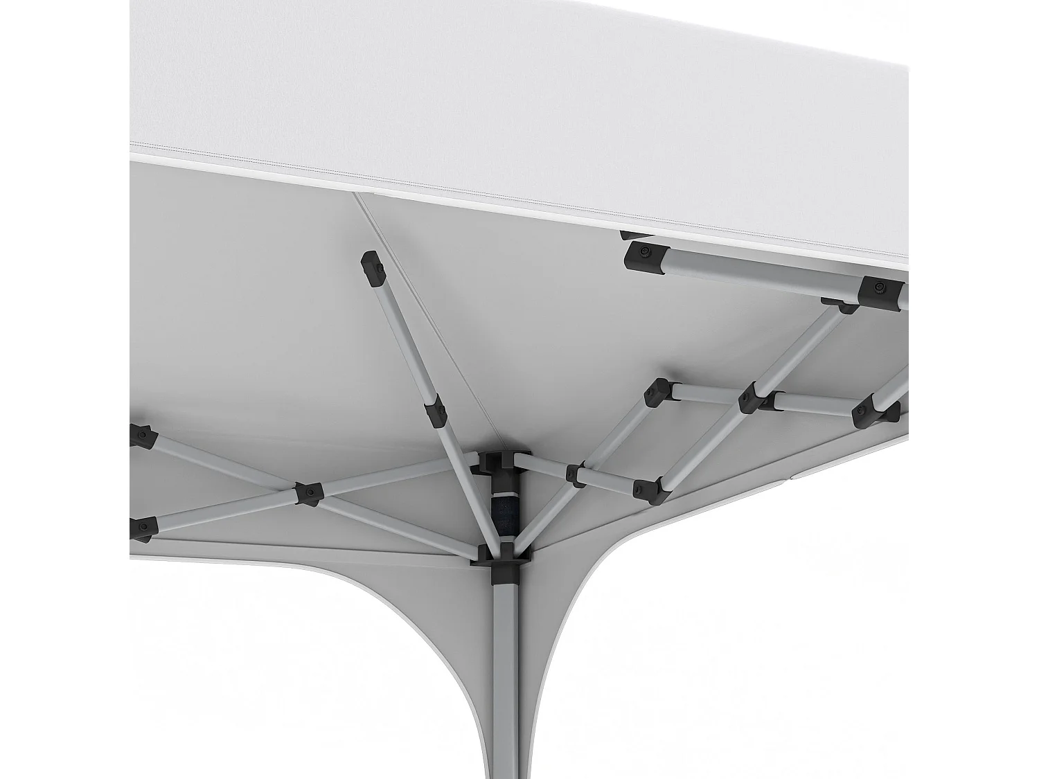 YITAHOME 2.5x2.5M Instant Pop Up - Tente de camping Pliante et imperméable - Blanc