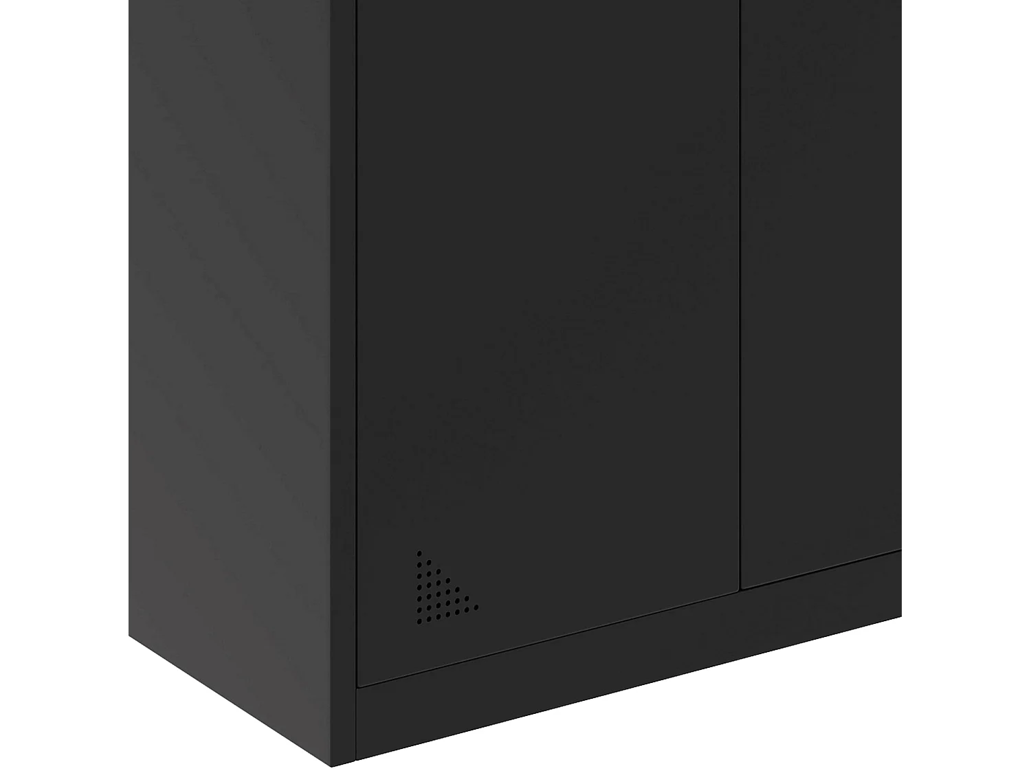 YITAHOME Armoires de Rangement de Bureau, Acier allié, Noir