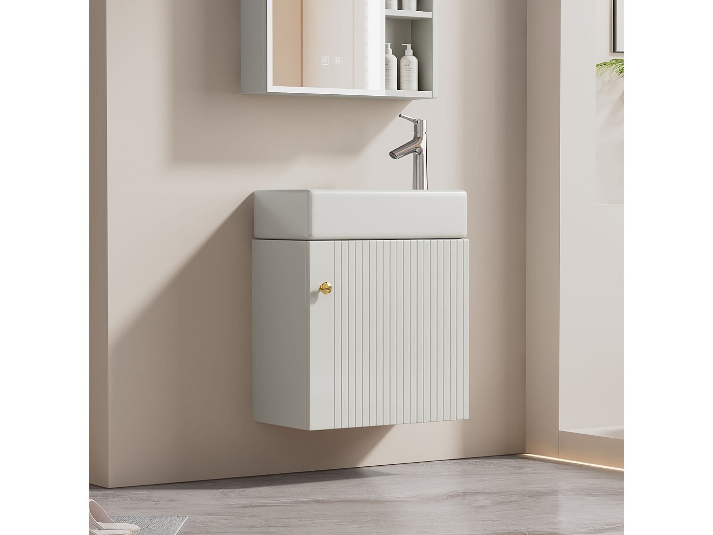 lavabo bagno con mobile piccolo
