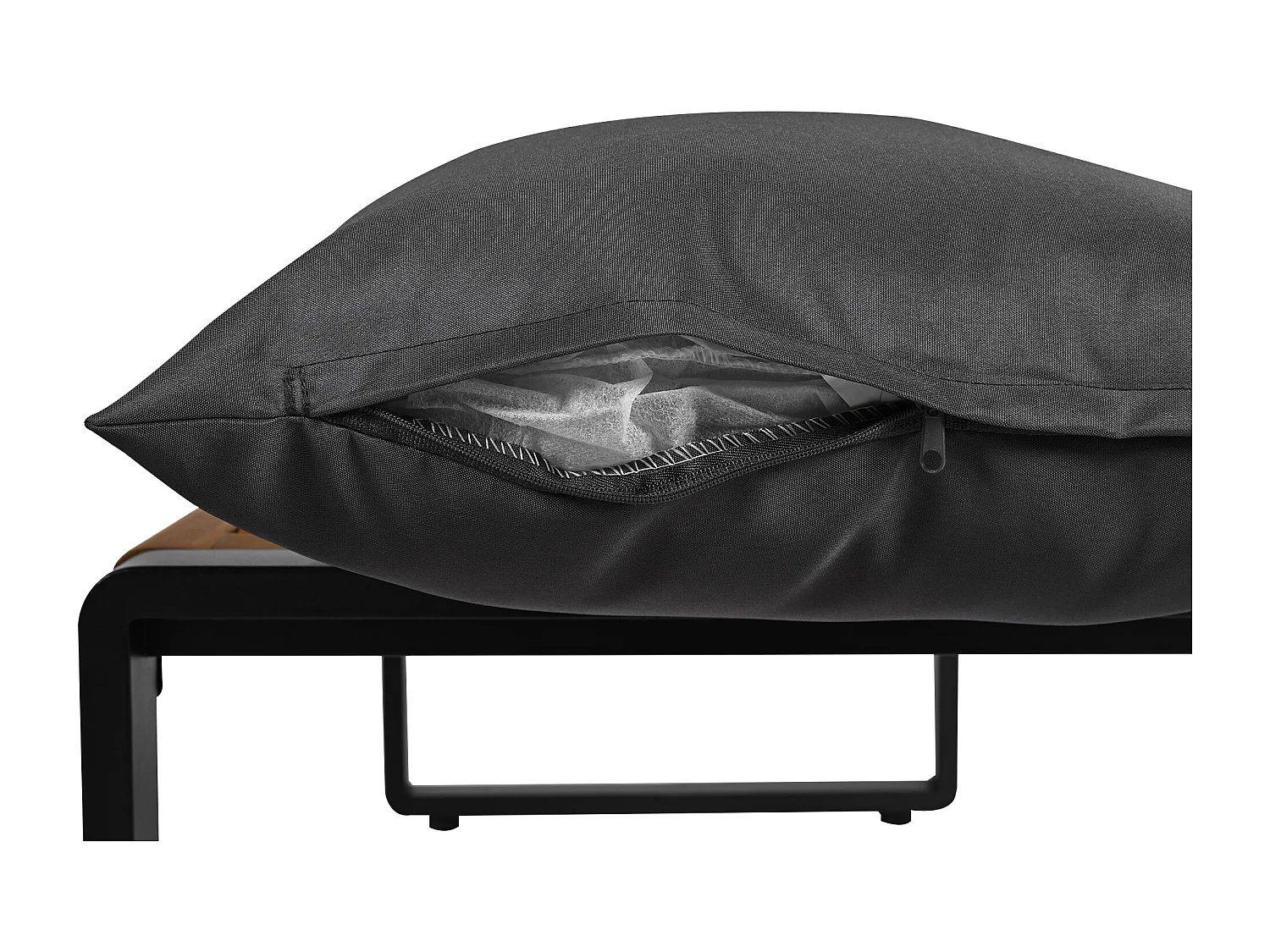 Canapé de jardin, chaise longue d'extérieur, ensemble de meubles de balcon, meubles de salon, gris