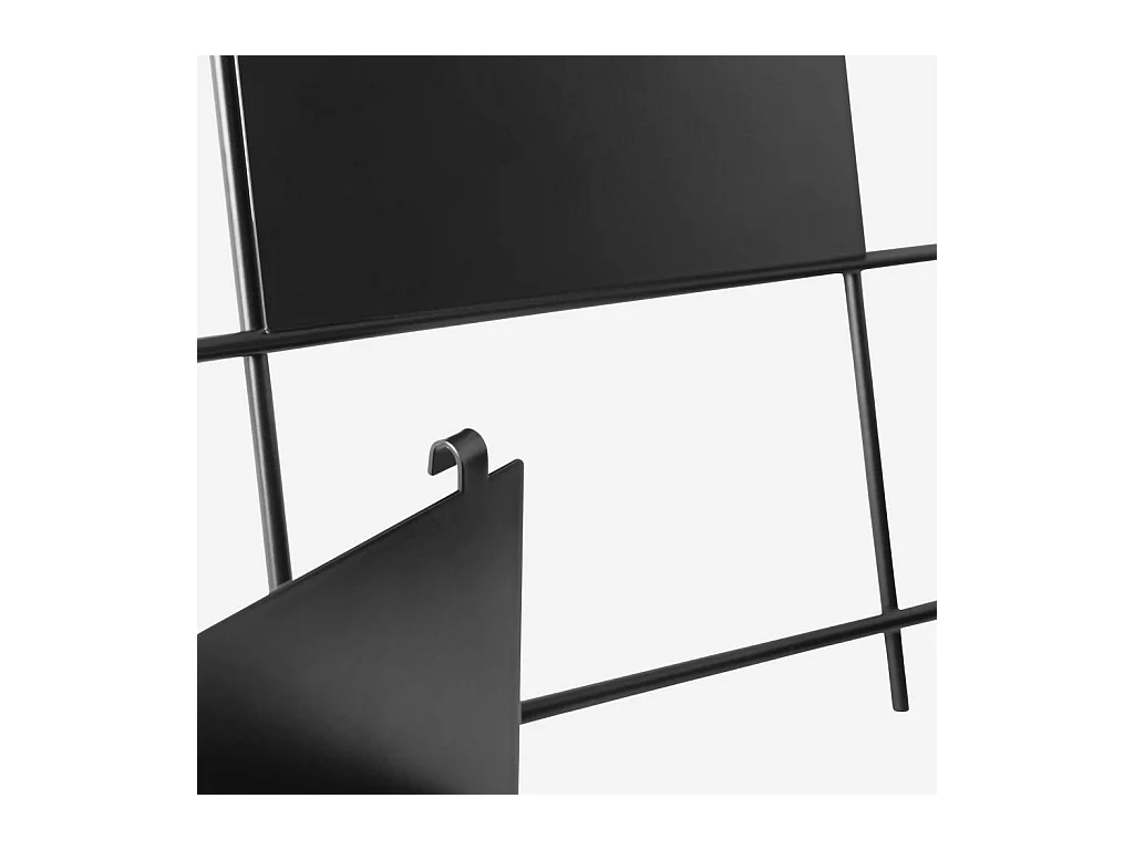 Habitat - Tableau magnétique en métal - Noir - Acacia