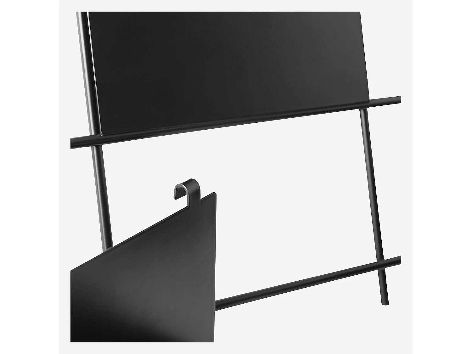 Tableau magnétique en métal - Noir