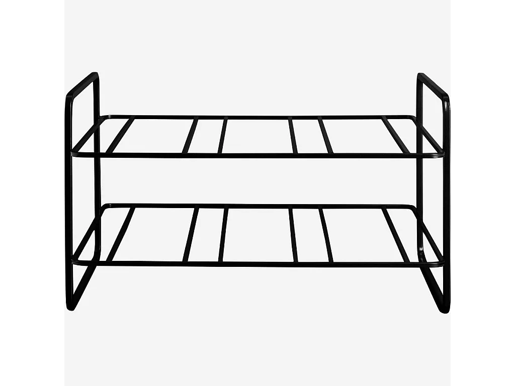 Habitat - Range-bouteilles en métal - 6 bouteilles - Mikado