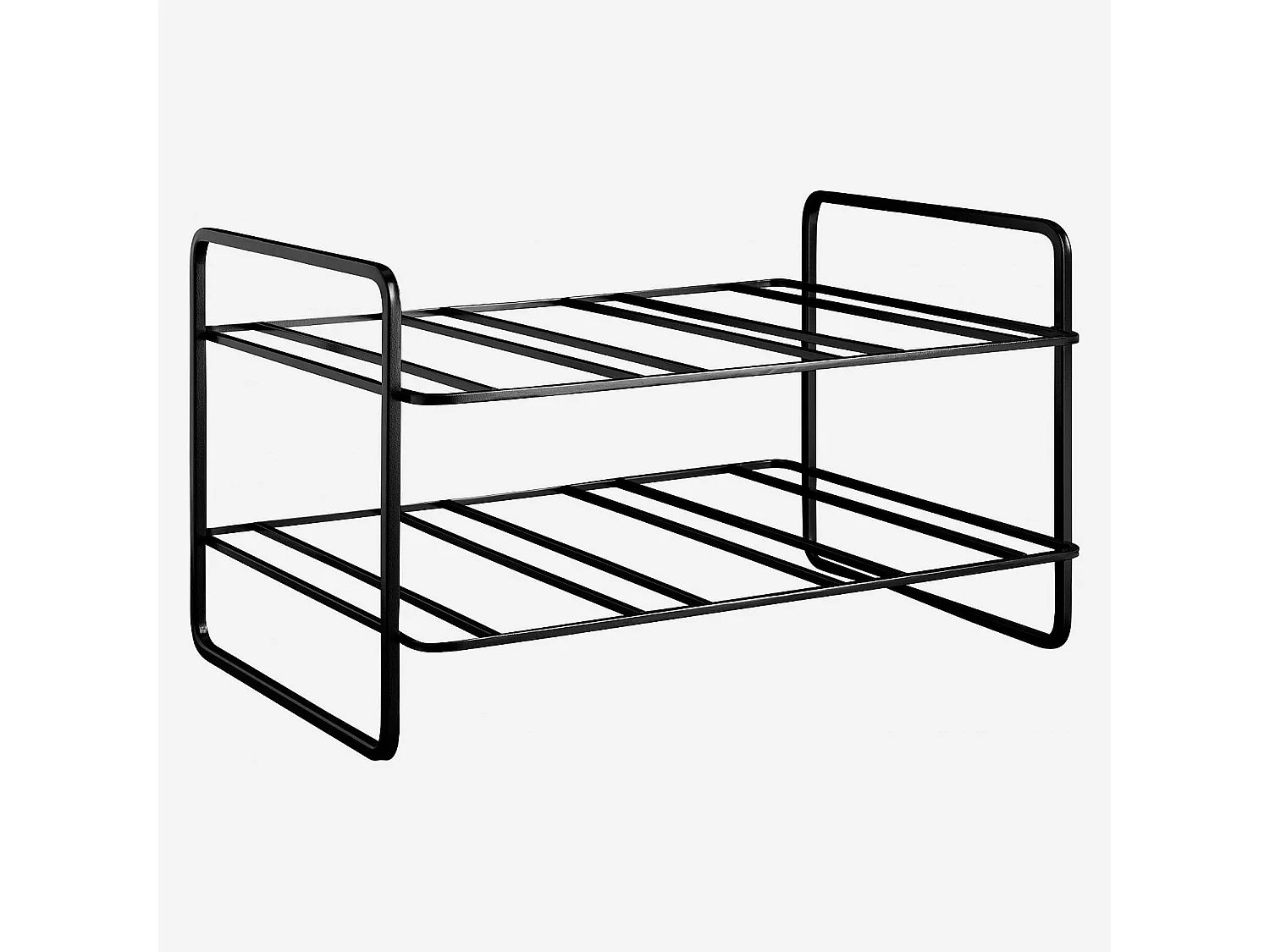 Habitat - Range-bouteilles en métal - 6 bouteilles - Mikado