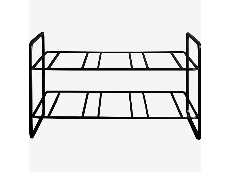 Habitat - Range-bouteilles en métal - 6 bouteilles - Mikado