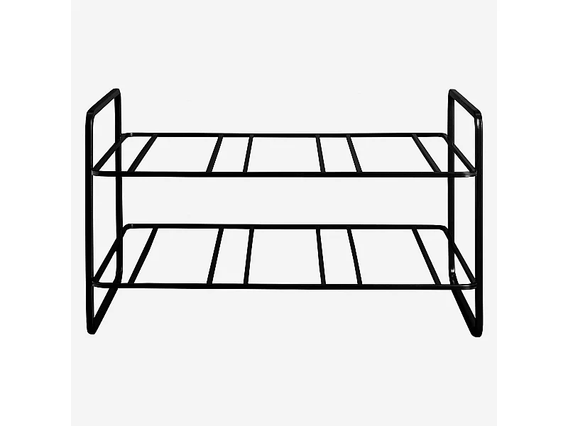 Habitat - Range-bouteilles en métal - 6 bouteilles - Mikado