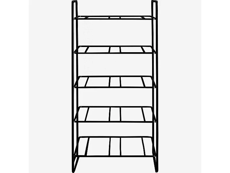 Habitat - Range-bouteilles en métal - 10 bouteilles - Mikado