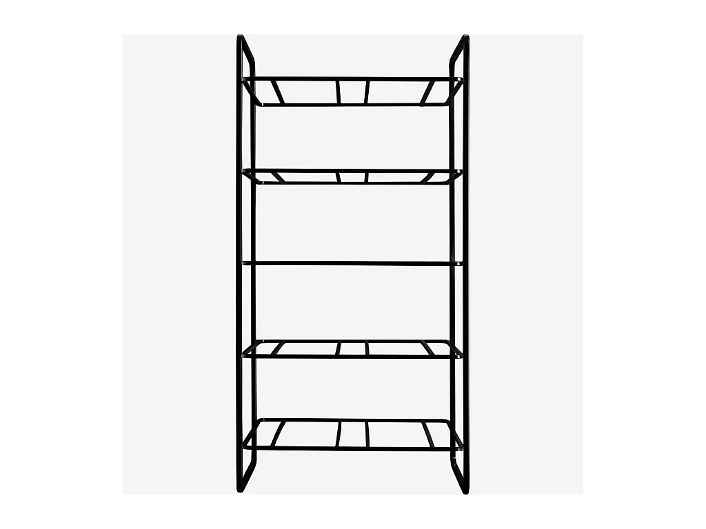 Habitat - Range-bouteilles en métal - 10 bouteilles - Mikado