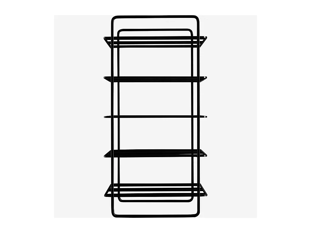 Habitat - Range-bouteilles en métal - 10 bouteilles - Mikado