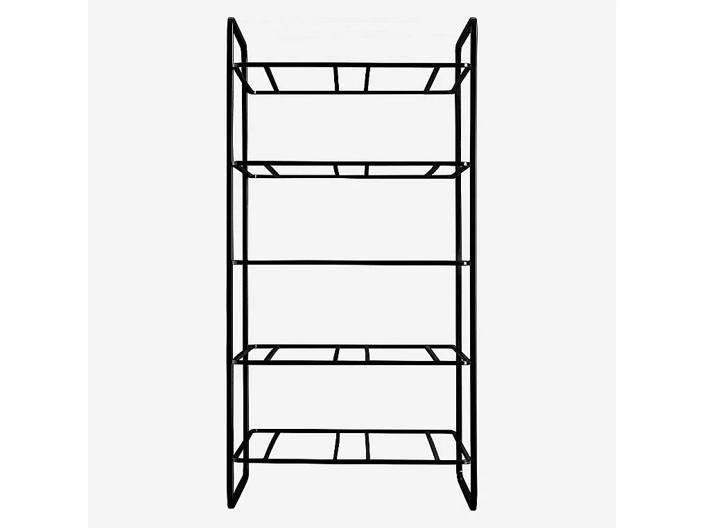 Habitat - Range-bouteilles en métal - 10 bouteilles - Mikado