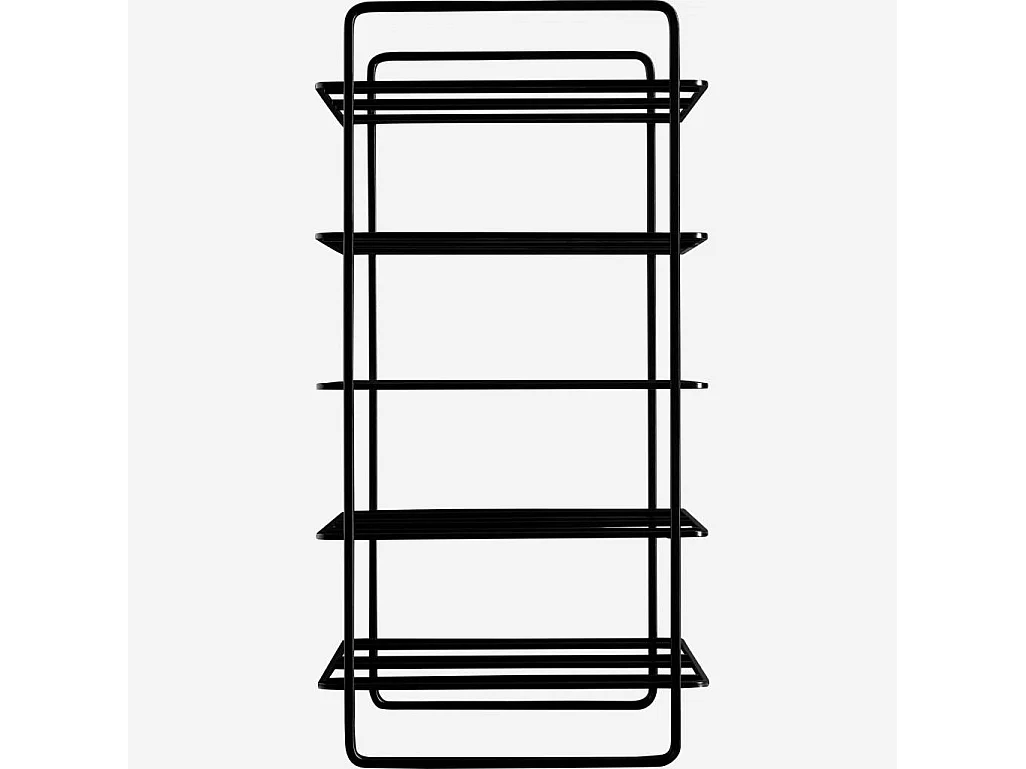 Habitat - Range-bouteilles en métal - 10 bouteilles - Mikado