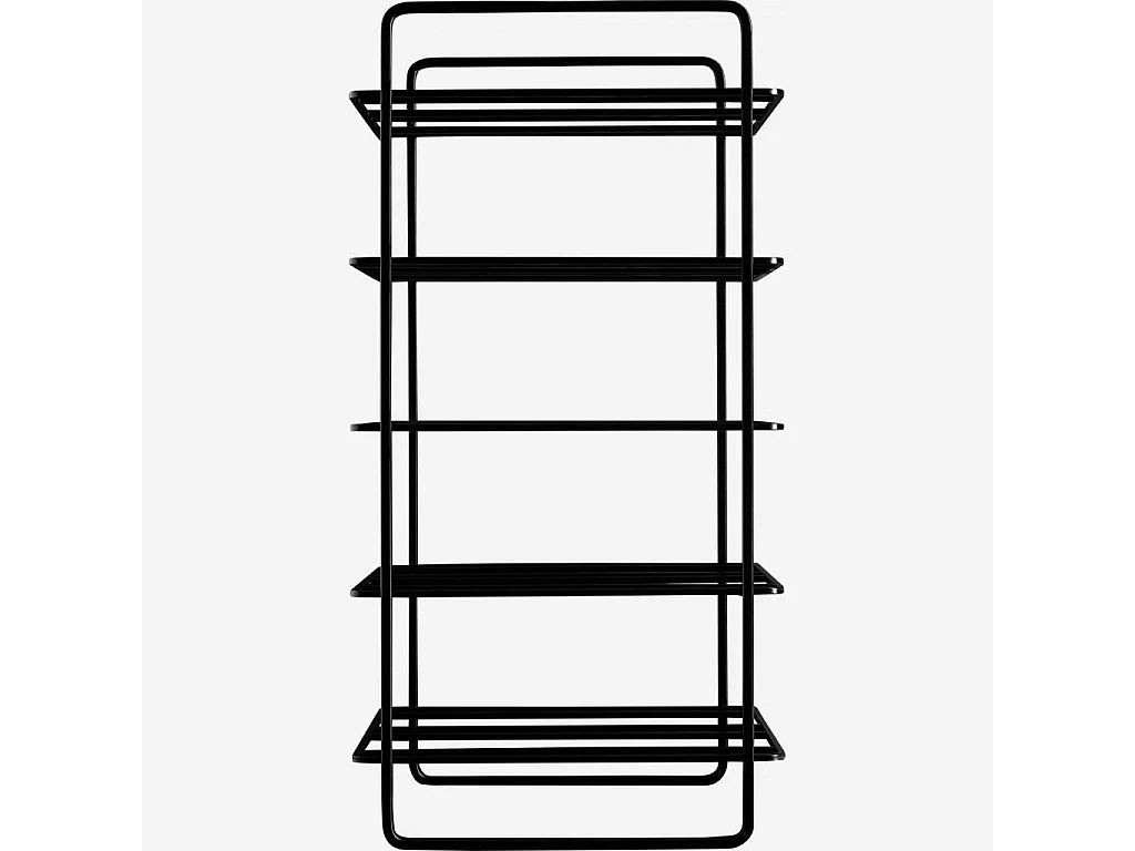 Habitat - Range-bouteilles en métal - 10 bouteilles - Mikado
