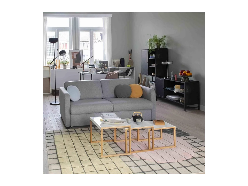 Habitat - Tables gigognes en acier laqué - Blanc - Design by Elling Ekornes & Trine Haddal - Kilo