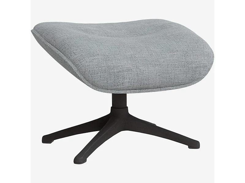 Habitat - Repose-pieds en tissu - Bleu - Sofi