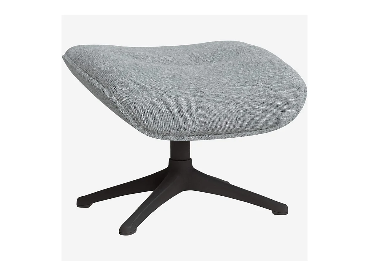 Habitat - Repose-pieds en tissu - Bleu - Sofi