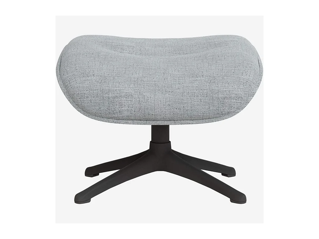 Habitat - Repose-pieds en tissu - Bleu - Sofi