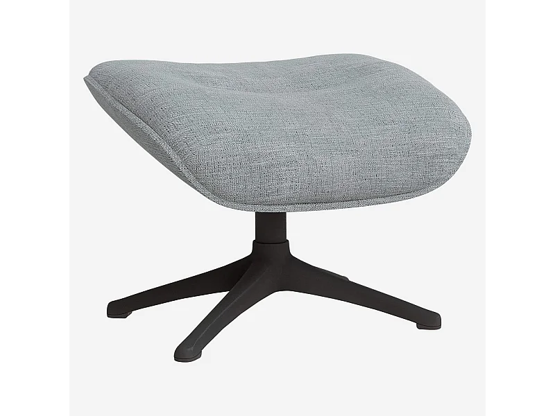 Habitat - Repose-pieds en tissu - Bleu - Sofi