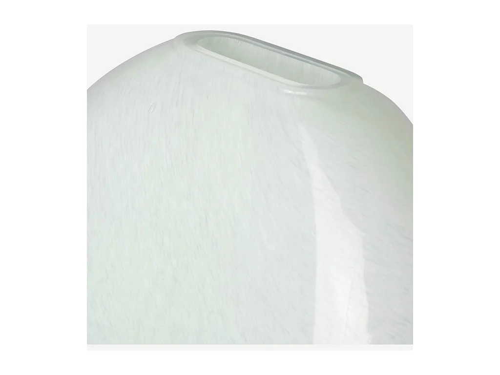 Habitat - Vase en verre soufflé - 28 cm - Vert - Aqua