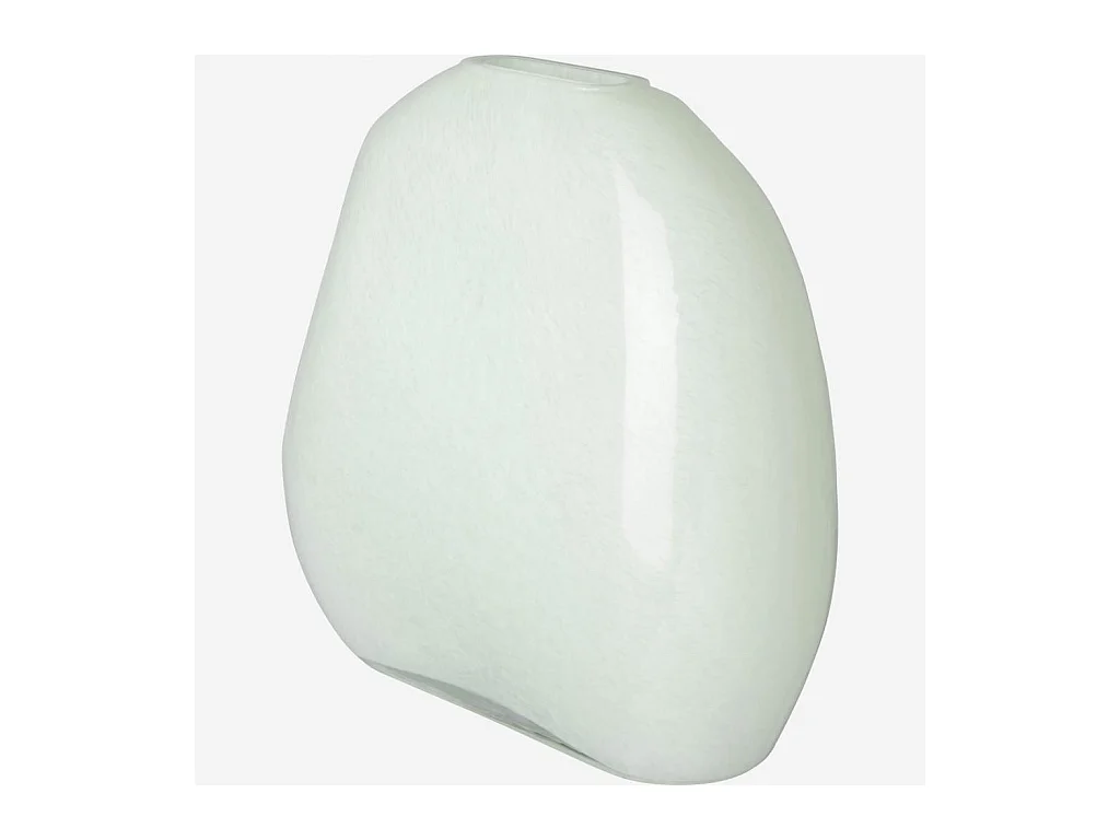 Habitat - Vase en verre soufflé - 28 cm - Vert - Aqua