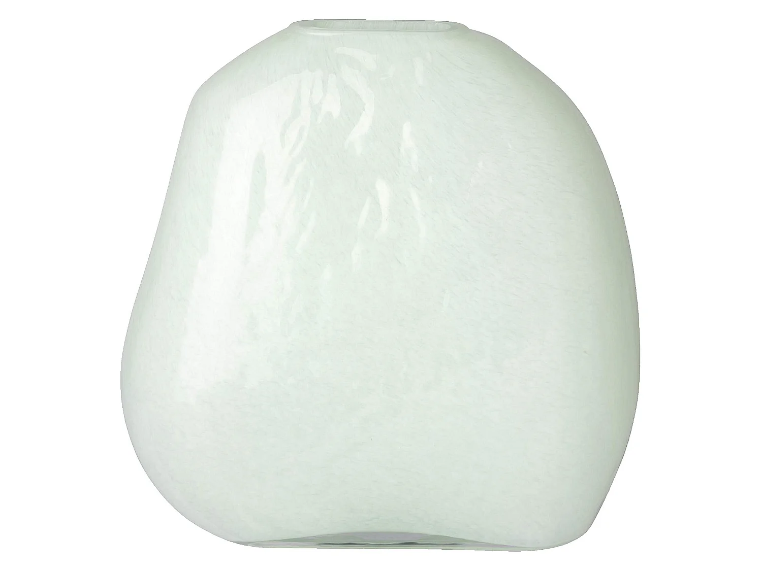 Habitat - Vase en verre soufflé - 28 cm - Vert - Aqua