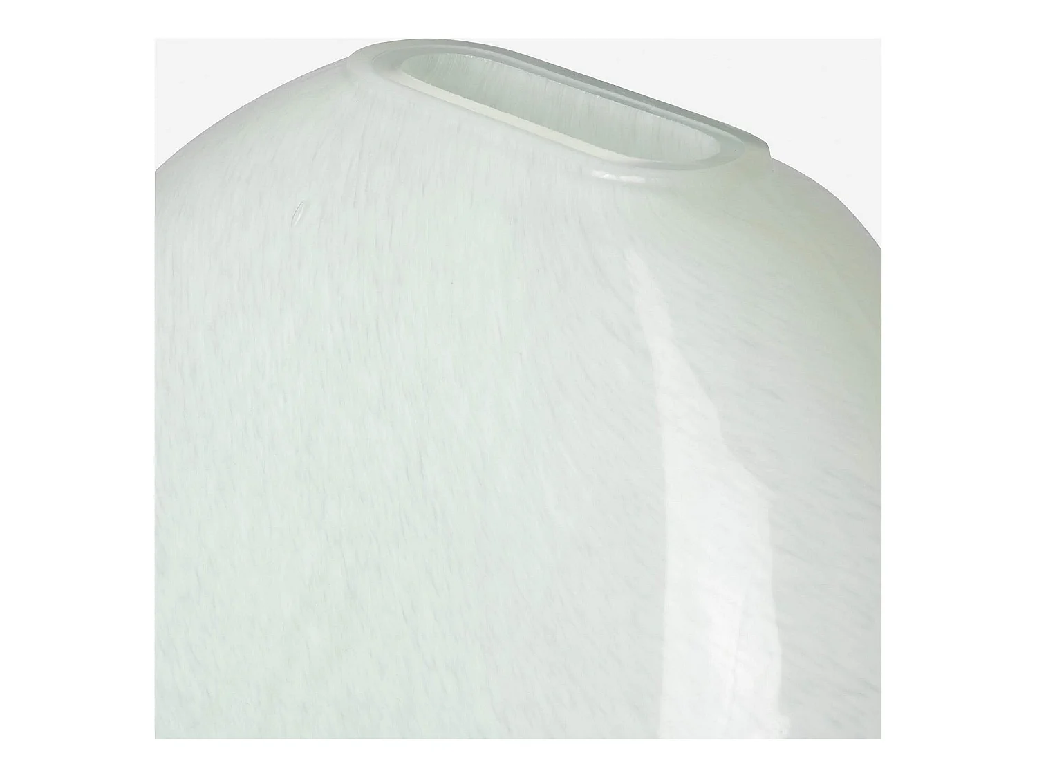 Habitat - Vase en verre soufflé - 28 cm - Vert - Aqua