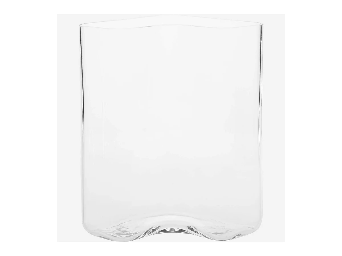 Habitat - Vase en verre - 30 cm - Transparent - Nelson