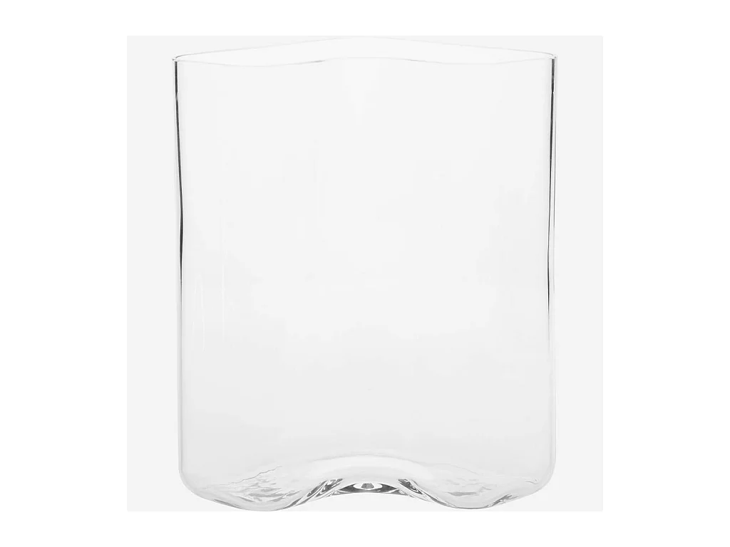 Habitat - Vase en verre - 30 cm - Transparent - Nelson