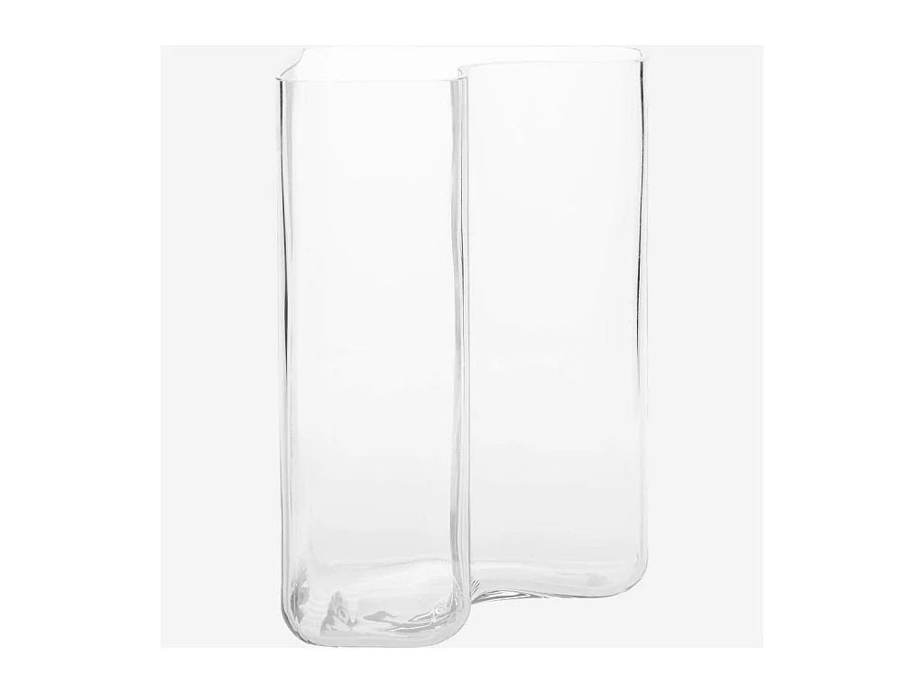 Habitat - Vase en verre - 30 cm - Transparent - Nelson