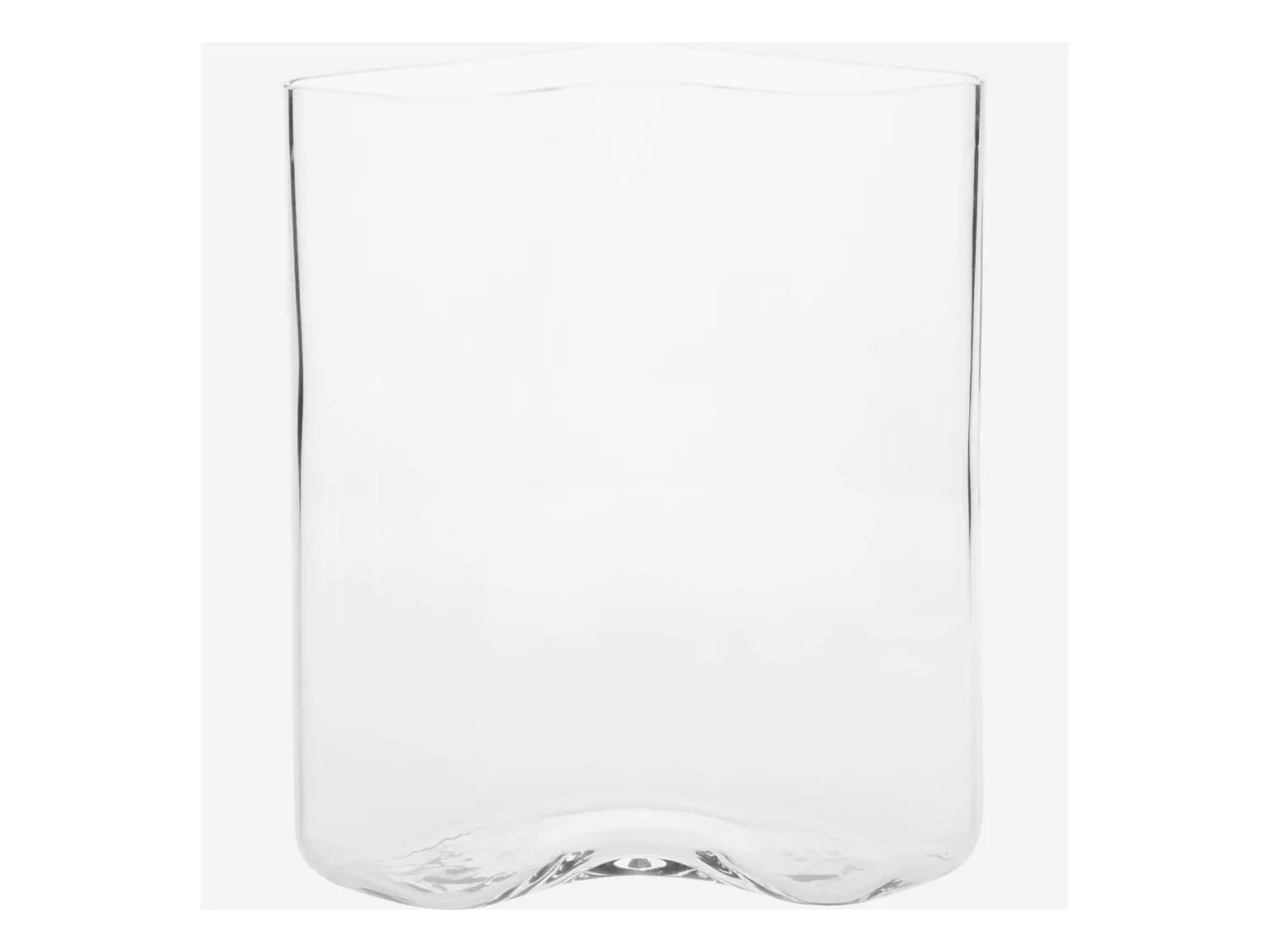 Habitat - Vase en verre - 30 cm - Transparent - Nelson