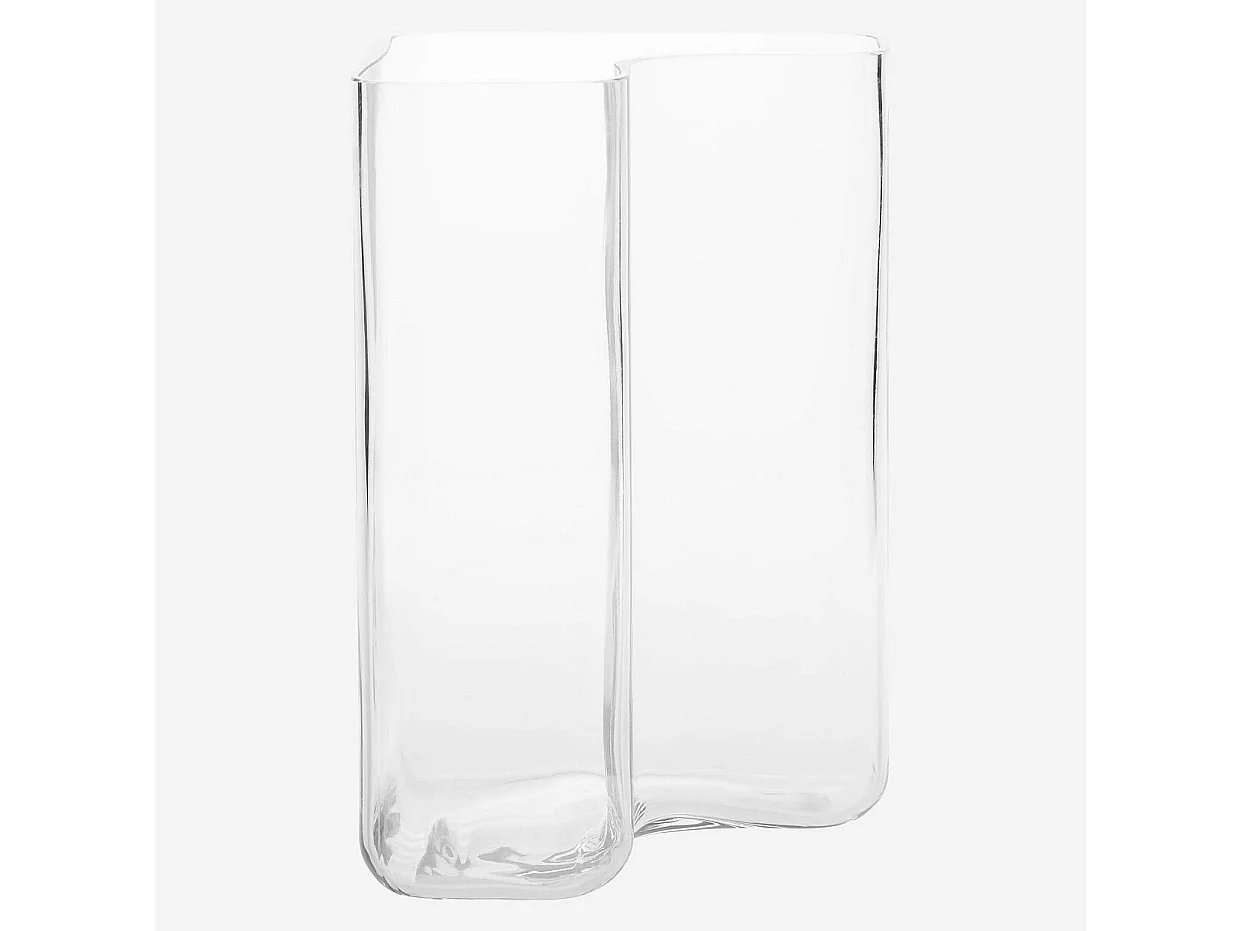 Habitat - Vase en verre - 30 cm - Transparent - Nelson